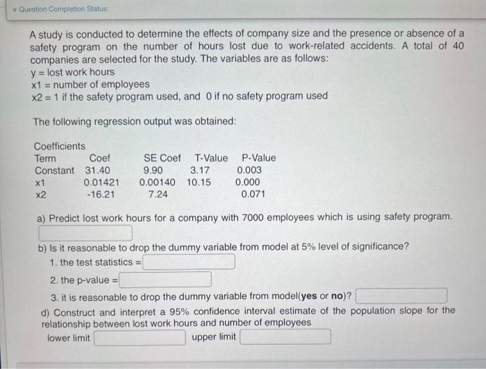 Solved A study is conducted to determine the effects of | Chegg.com