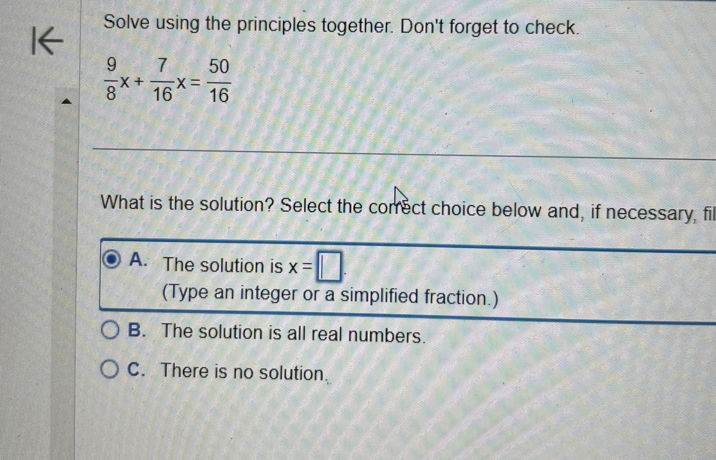 Solved Solve using the principles together. Don't forget to | Chegg.com