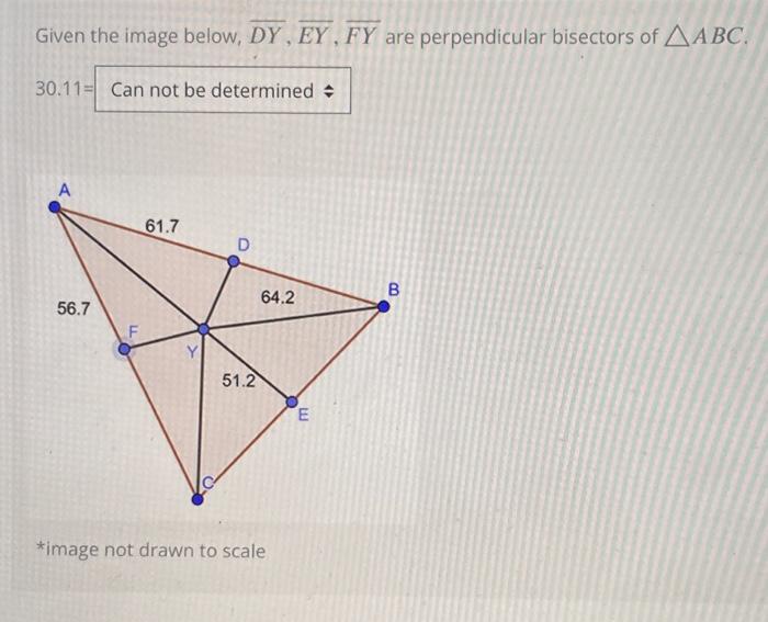 Solved 50. EP and FP are angle bisectors of A DEF. Find