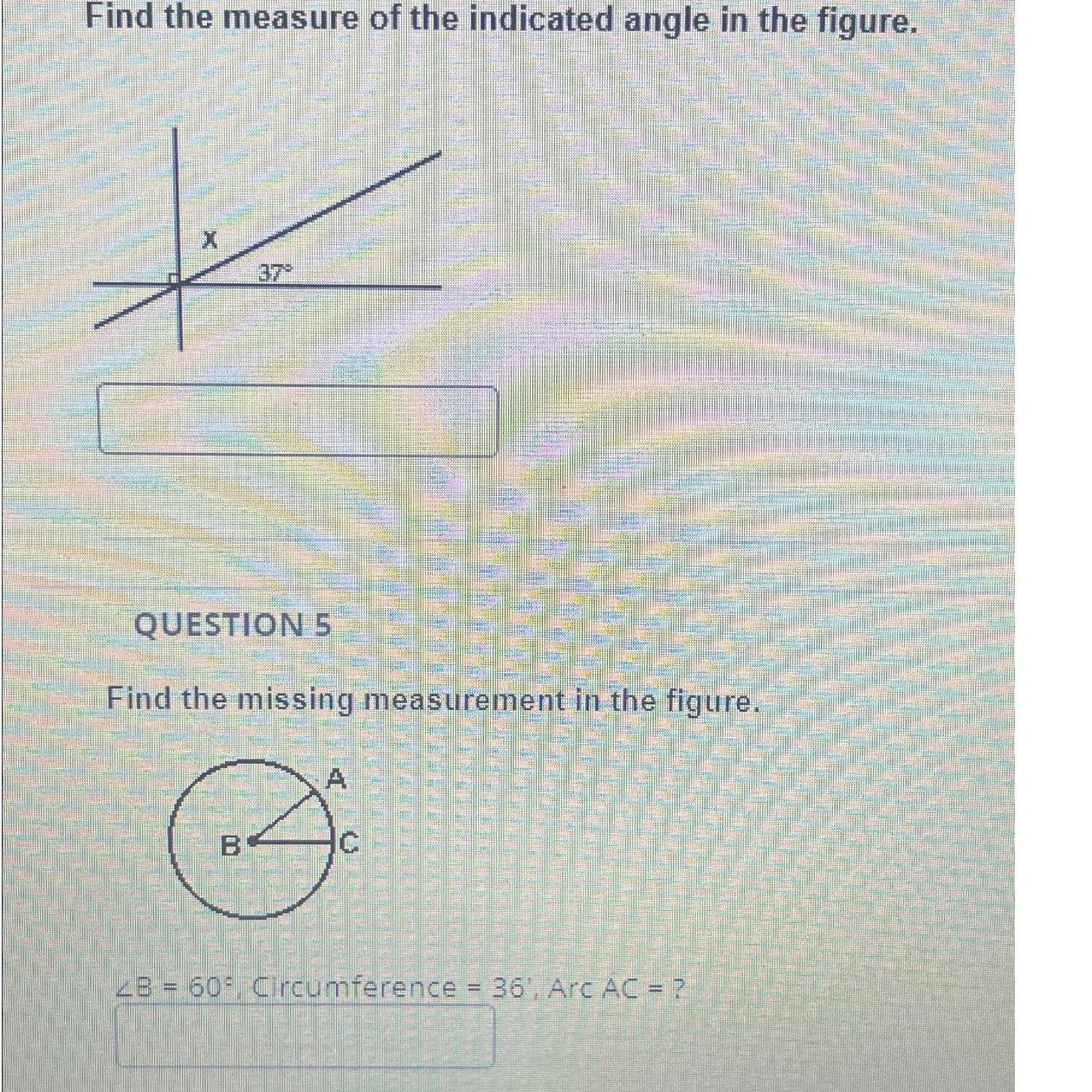 Solved I need help its for the indicated angle. | Chegg.com