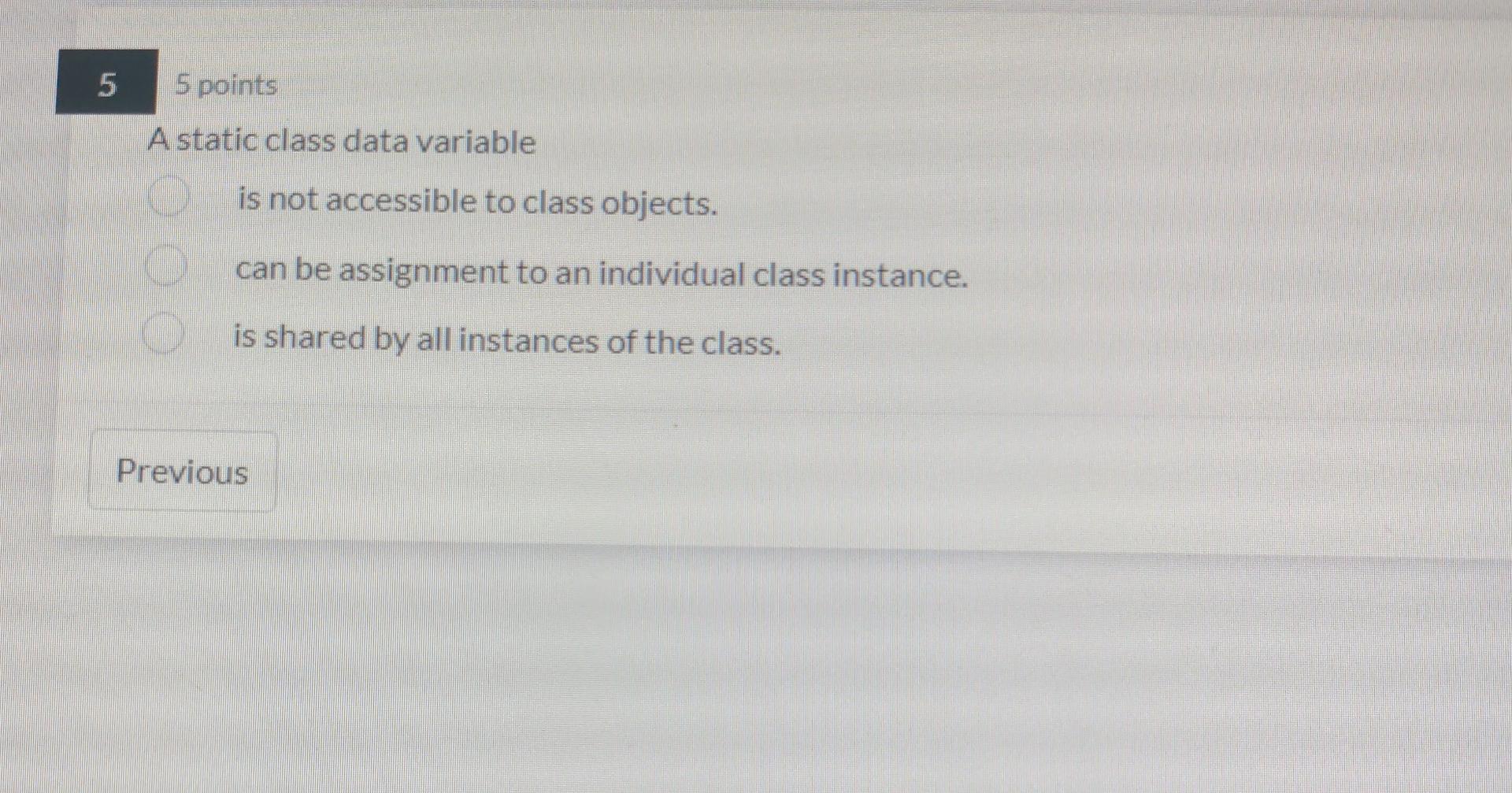 the first assignment to a local variable determines its class