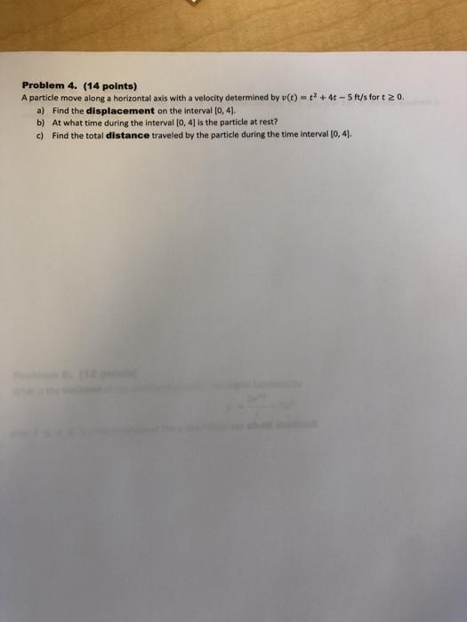 Solved Problem 1. (14 points) Evaluate the following | Chegg.com