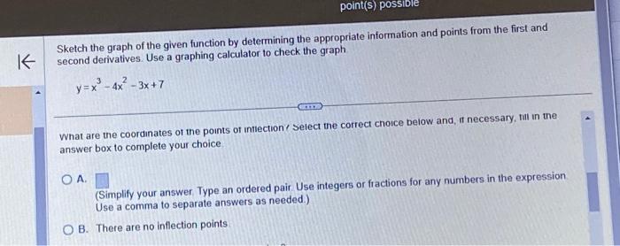 Solved Sketch the graph of the given function by determining | Chegg.com