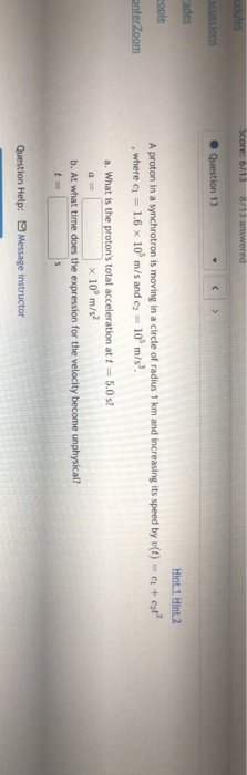 Solved Question 12 Hint 1 Hint 2 A point located on the | Chegg.com