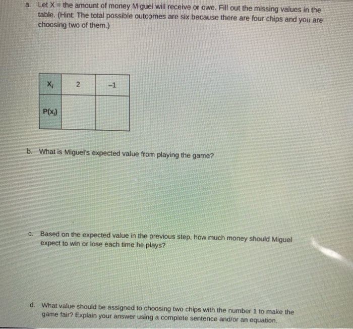 Solved Complete The Following Tasks, Reading The Directions | Chegg.com