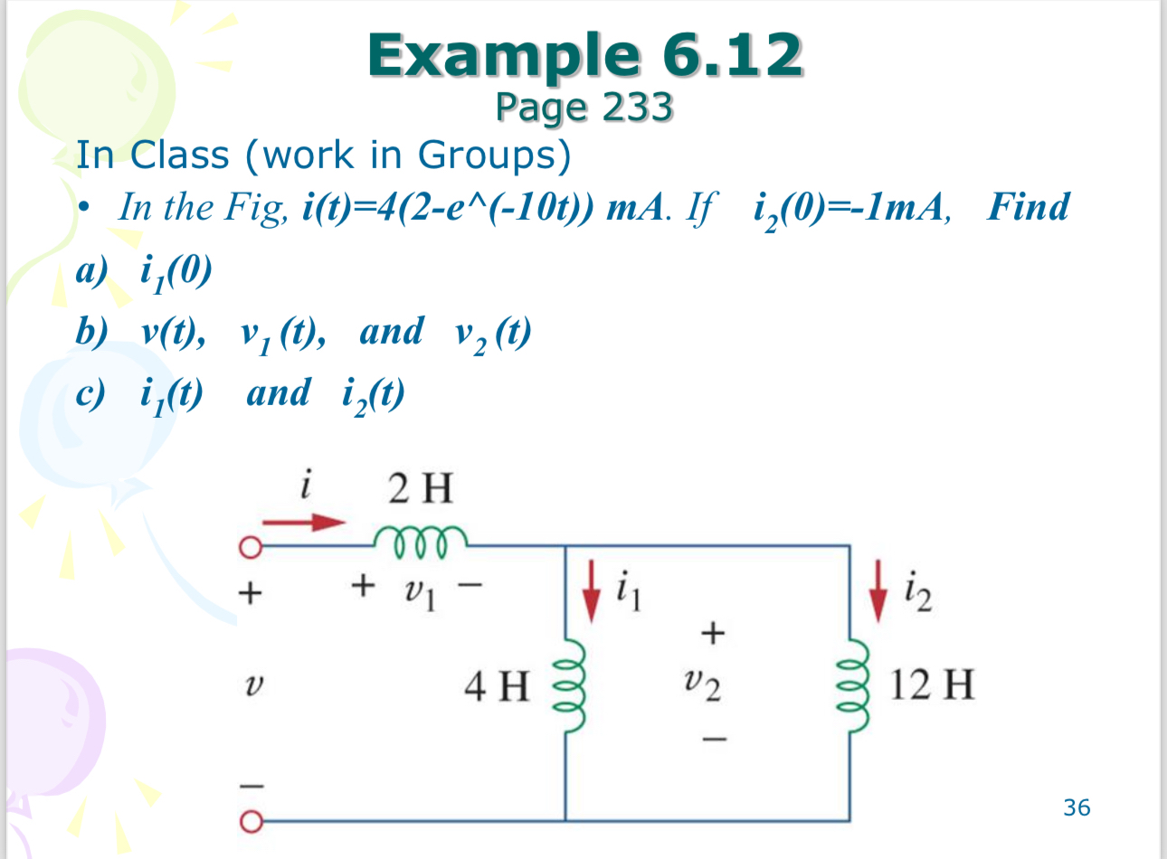 Solved Example 6.12Page 233In Class (work in Groups)In the | Chegg.com