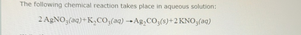 Solved The following chemical reaction takes place in | Chegg.com