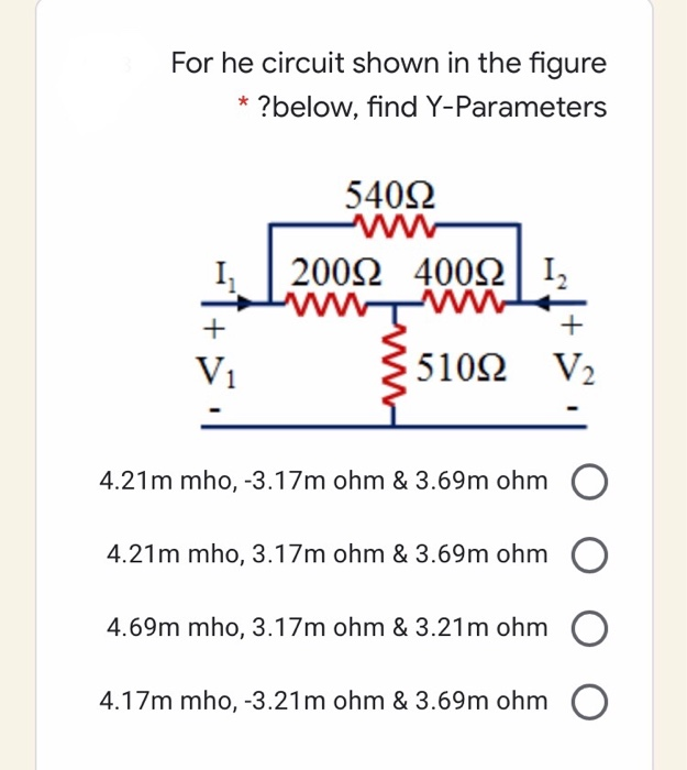 Solved For he circuit shown in the figure ?below, find | Chegg.com