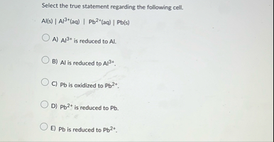 Solved Select the true statement regarding the following | Chegg.com