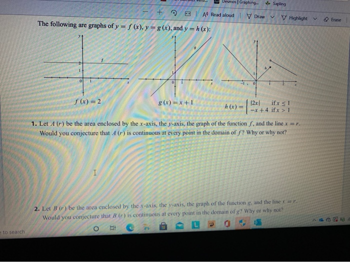 Solved 3 Consider The Function H X X A Sketch Th Chegg Com