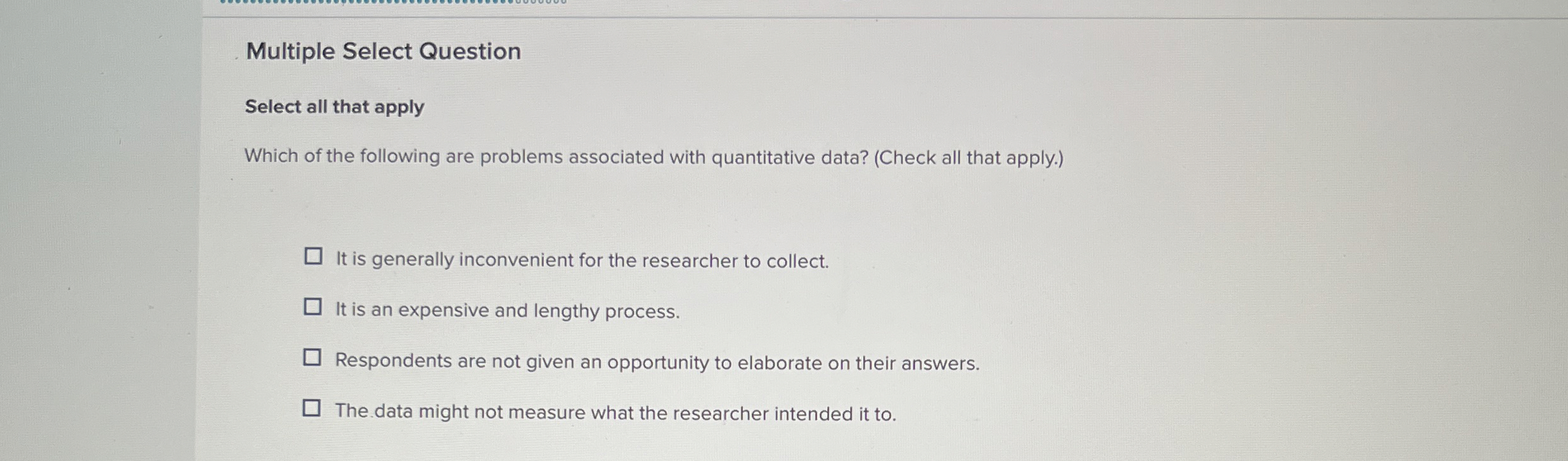 Solved Multiple Select QuestionSelect all that applyWhich of | Chegg.com