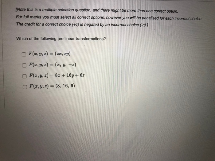 solved example of the multiple selection structure ... Solved [Note this is a multiple selection question, and | Chegg.com