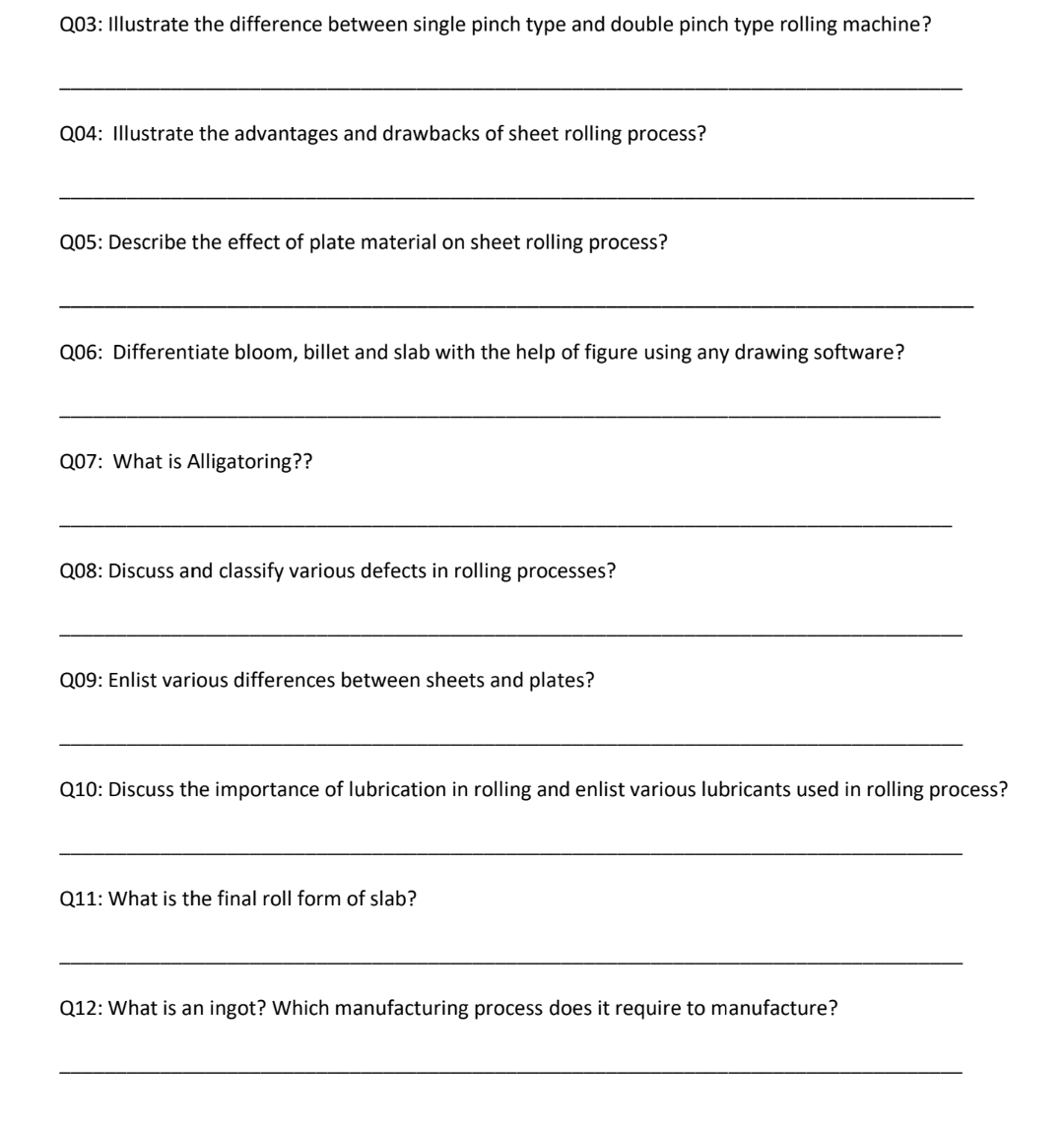 Solved Q03: Illustrate the difference between single pinch | Chegg.com