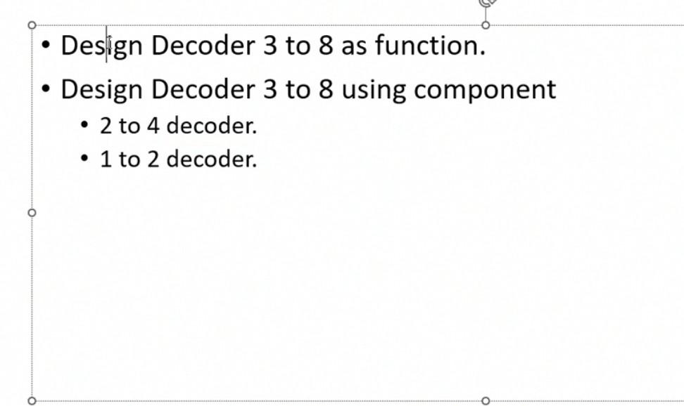 design 3 8 decoder using 2 4