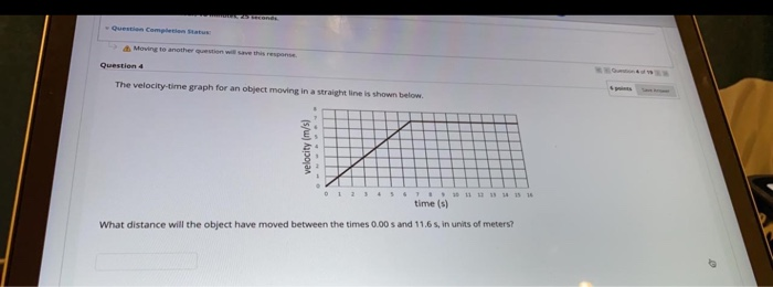 Solved Questions The displacement-time graph for an object | Chegg.com