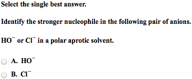 Solved Select The Single Best Answer Is The Following Chegg Com