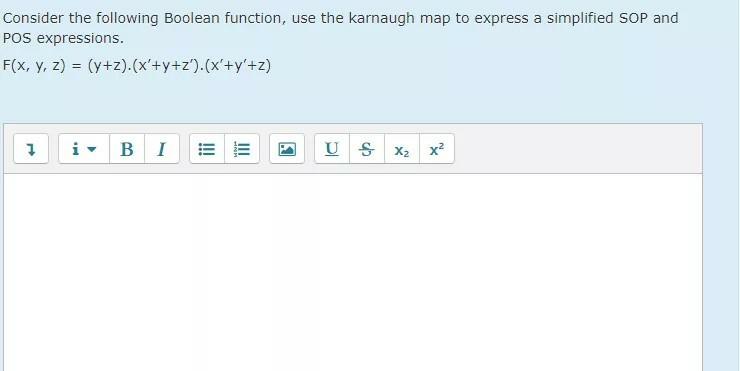 Solved Consider The Following Boolean Function, Use The | Chegg.com