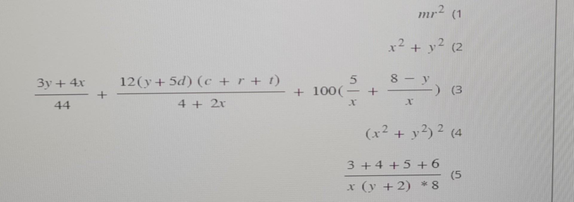 Solved I want to convert an equation into an equation in | Chegg.com