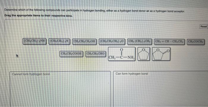 Solved Determine which of the following compounds can | Chegg.com