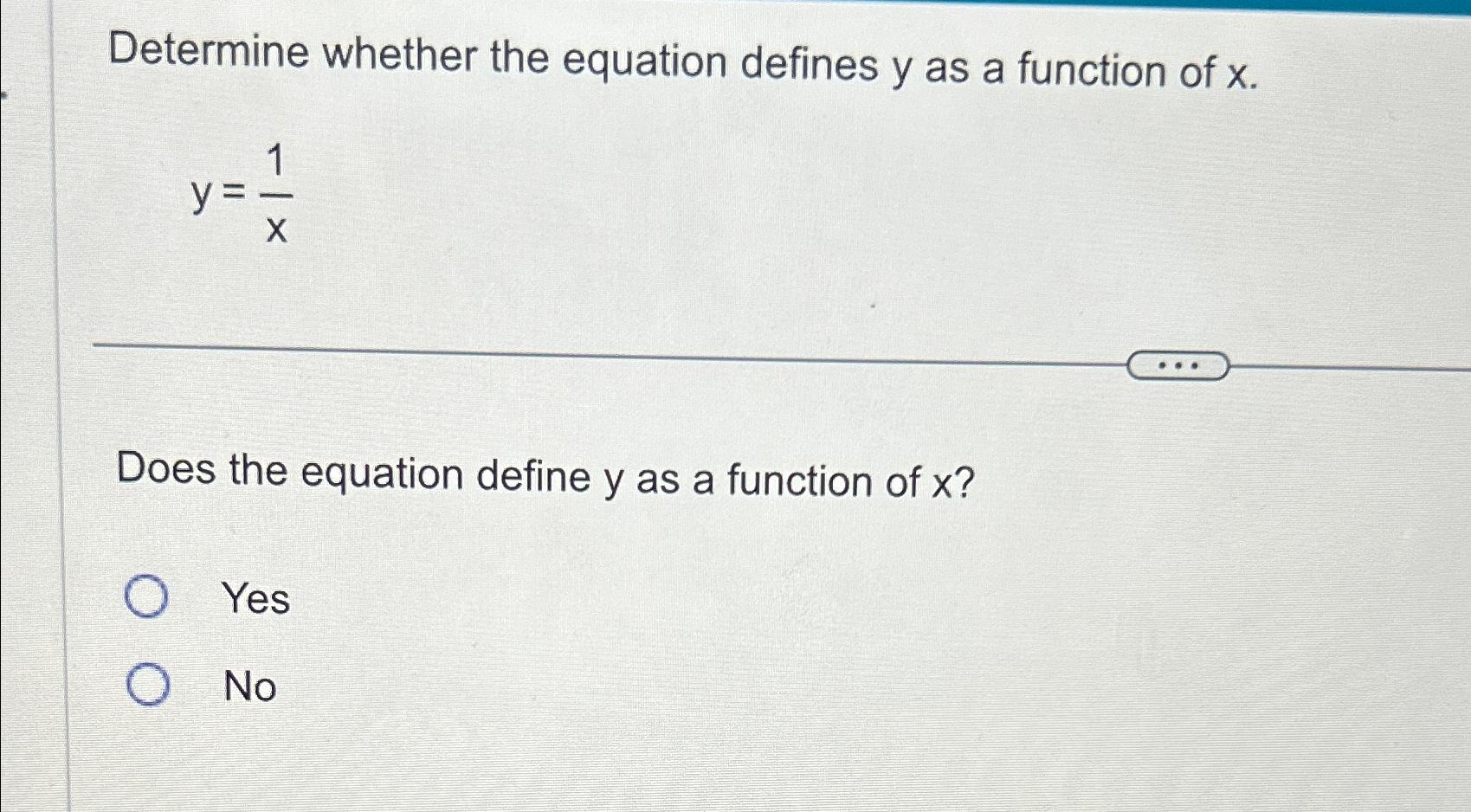 solved-determine-whether-the-equation-defines-y-as-a-chegg