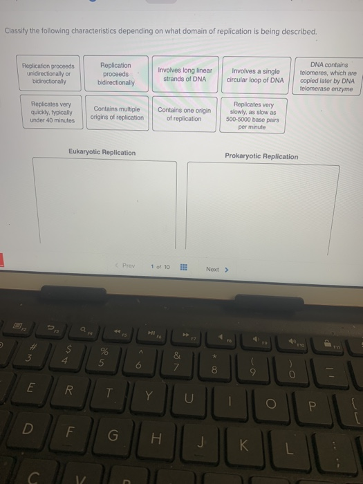 Solved classify the following characteristics depending on