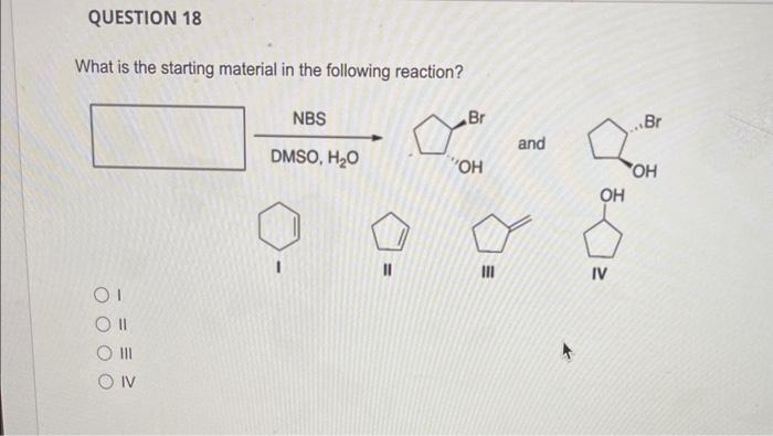 Solved What is the starting material in the following | Chegg.com