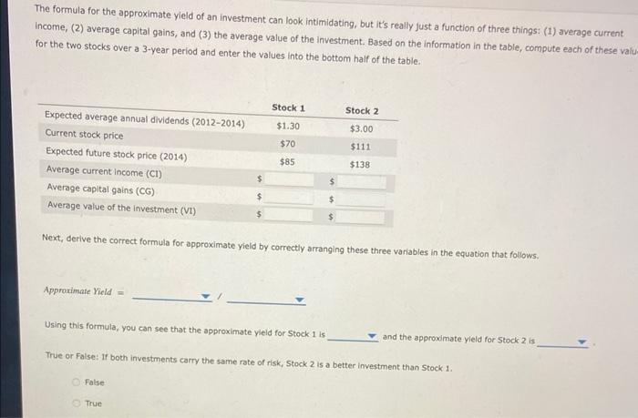 Solved Approximate yield = for stock one blank options | Chegg.com