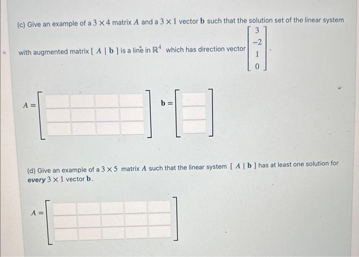 Solved Recall: An m×n matrix has m rows and n columns. Tip: | Chegg.com