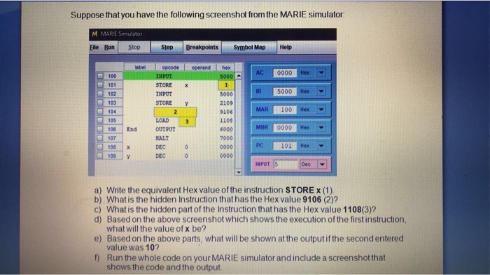 Solved Suppose that you have the following screenshot from | Chegg.com