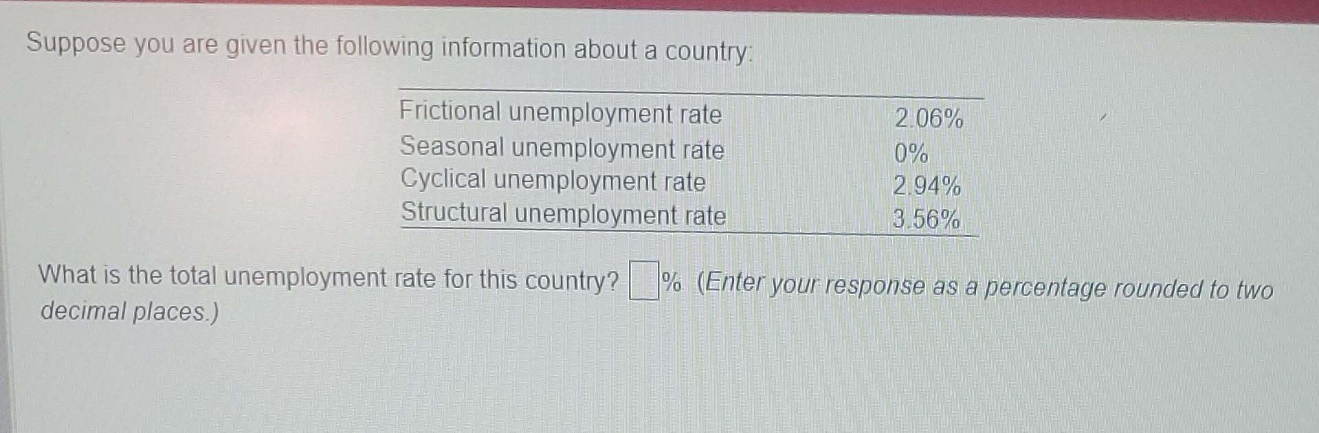 Solved Suppose you are given the following information about | Chegg.com