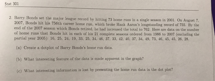 Bonds Hits Two Home Runs