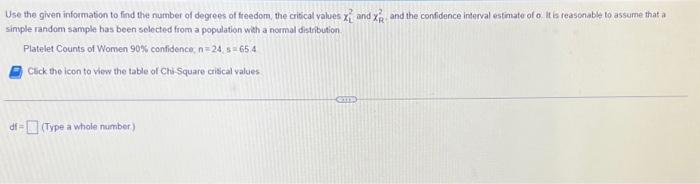 Solved Use the given information to find the number of | Chegg.com