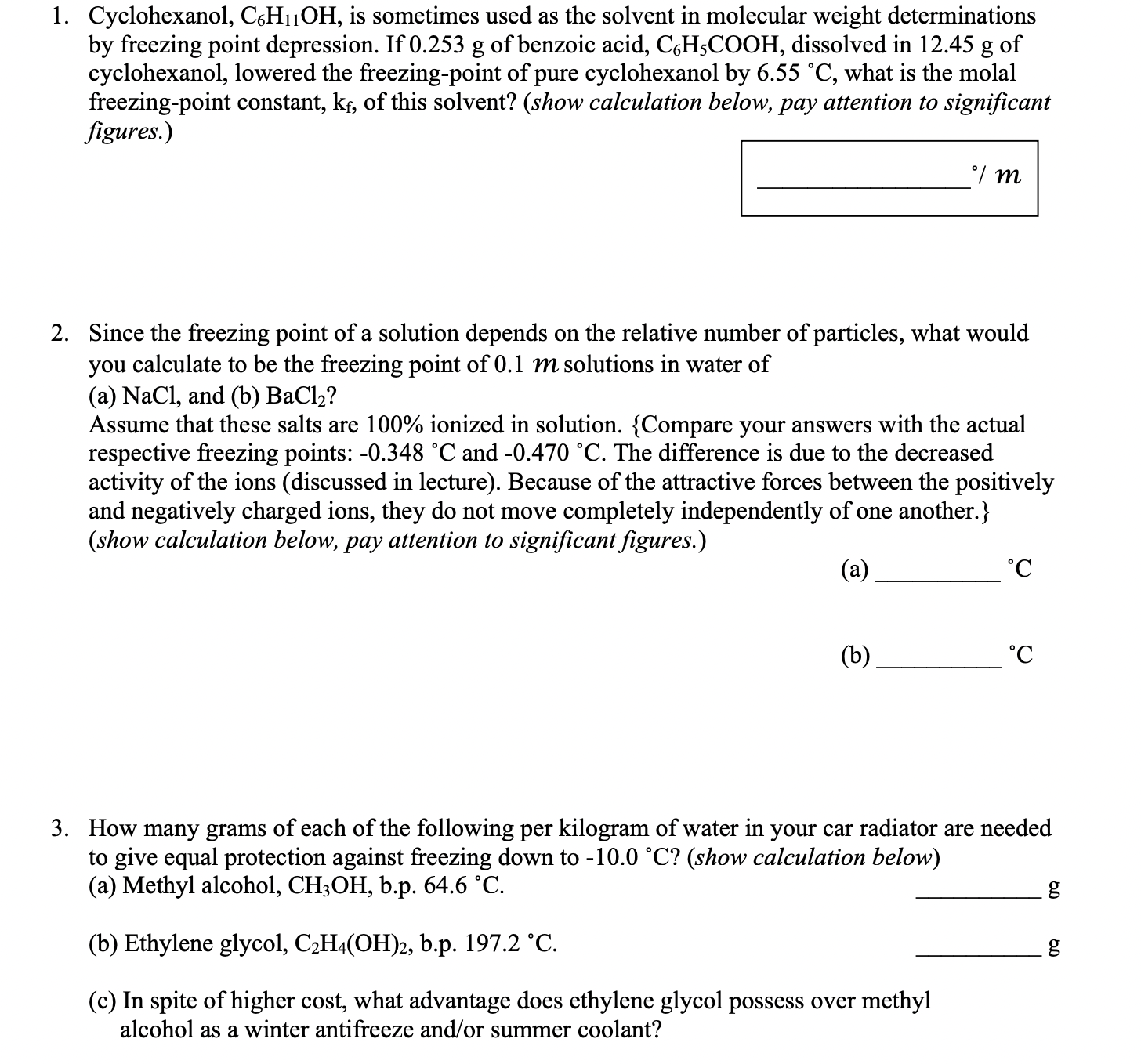 Solved Cyclohexanol, C6H11OH, ﻿is sometimes used as the | Chegg.com