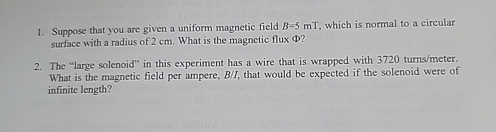 Solved Suppose that you are given a uniform magnetic field | Chegg.com
