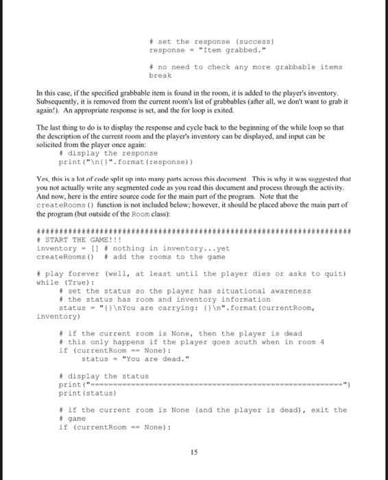 Solved Below Is Given The Description To write A python | Chegg.com
