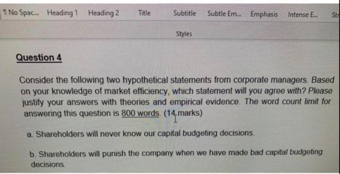 Solved Do not copy other chegg answers and no plagurism | Chegg.com