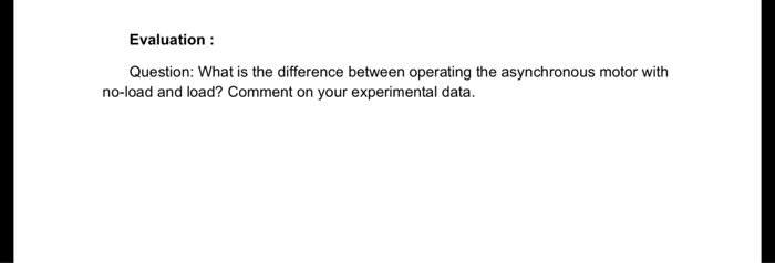 Solved Evaluation : Question: What Is The Difference Between | Chegg.com