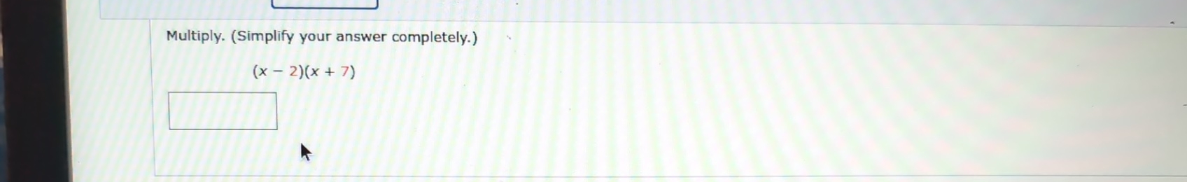 Solved Multiply Simplify Your Answer Chegg