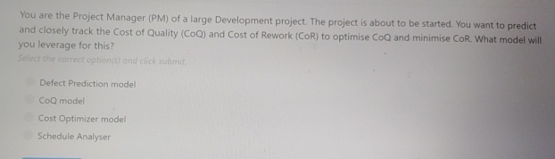 Solved You are the Project Manager (PM) ﻿of a large | Chegg.com