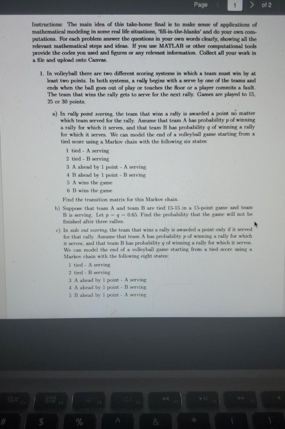 Solved Page ol 2 Instructions: The main idea of this take | Chegg.com