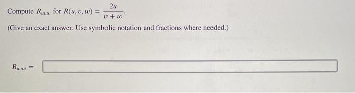 Solved 29 Xy Compute The Second Order Partial Derivative Chegg Com