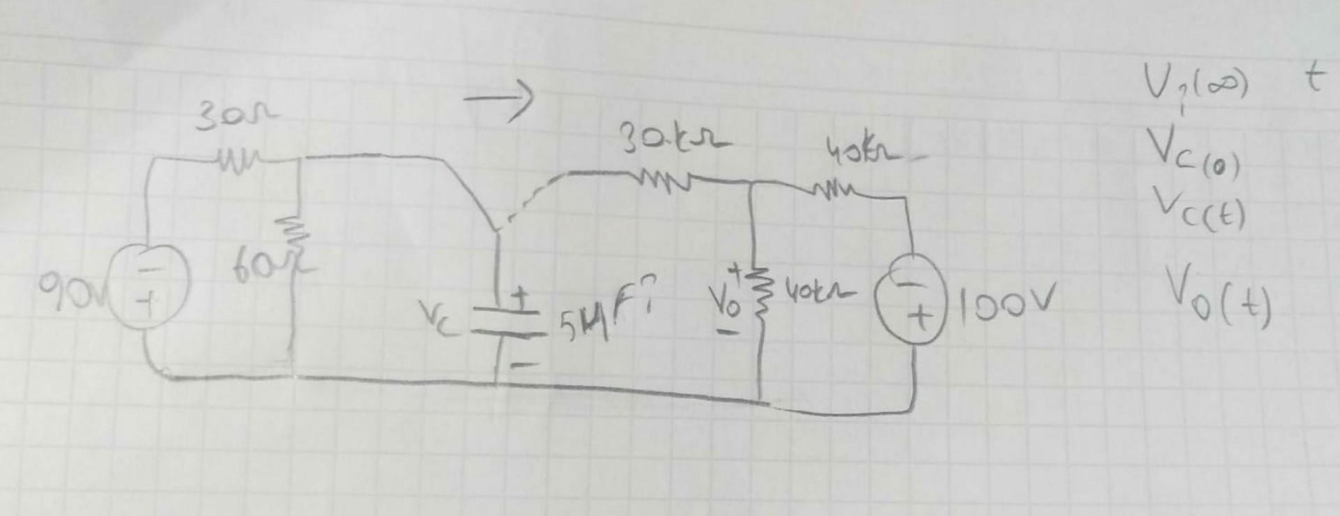 Solved The Switch Has Been Position A For A Long Time At T=0 | Chegg.com