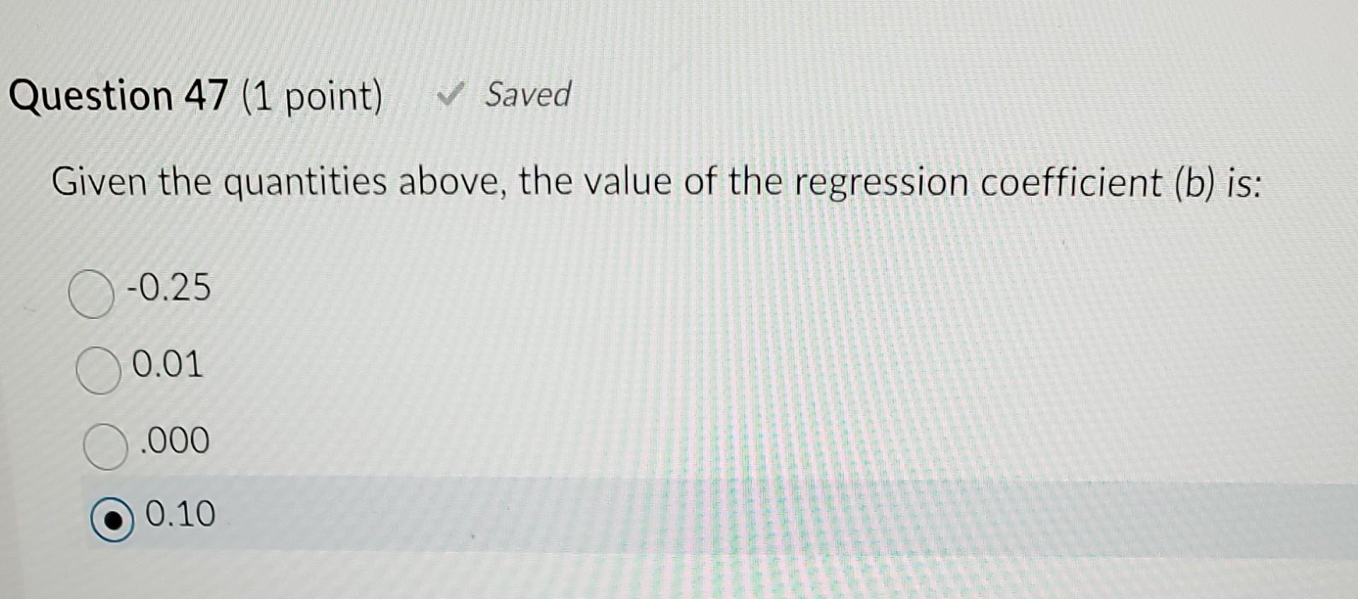 Solved Correlation and Regression Calculations Use the | Chegg.com