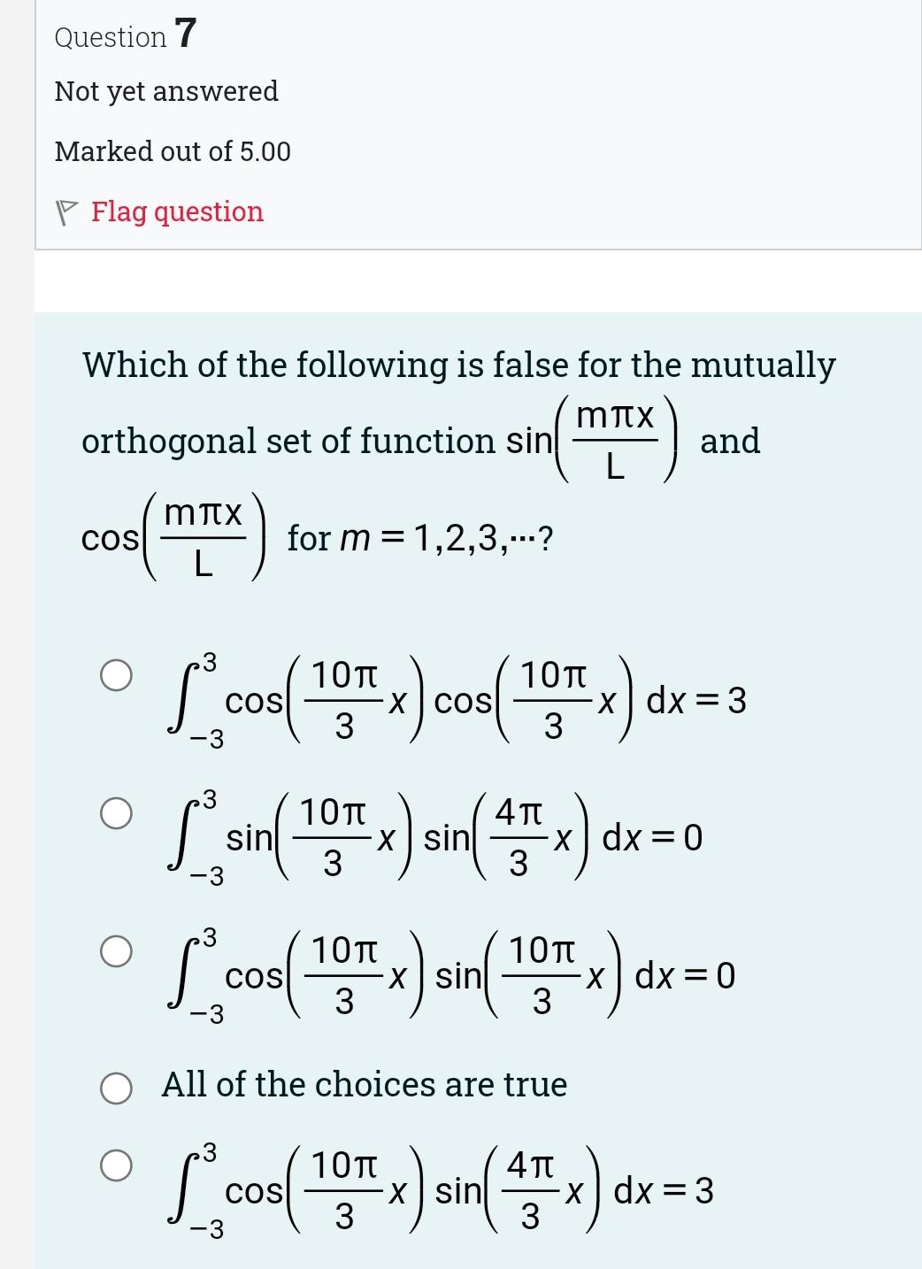 Solved Which of the following is the odd periodic extension