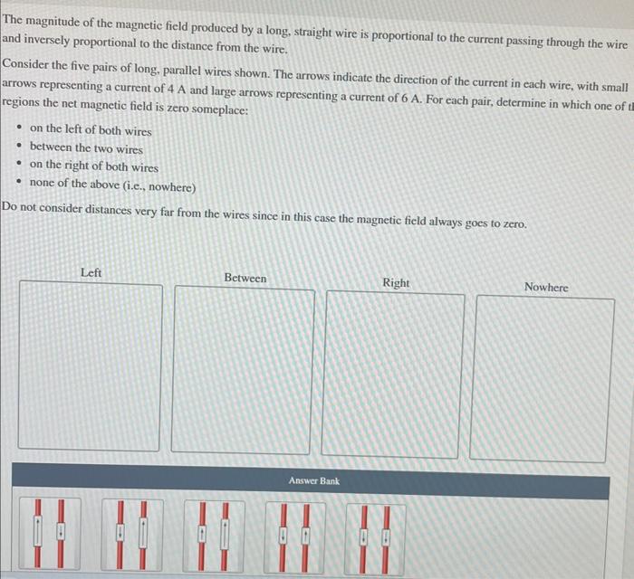The magnitude of the magnetic field produced by a | Chegg.com