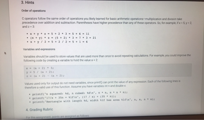 Solved 2.17 Program 2: Basic I/O and Operations 1. | Chegg.com