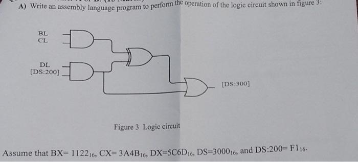 Solved A) Write an assembly language program to perform the | Chegg.com