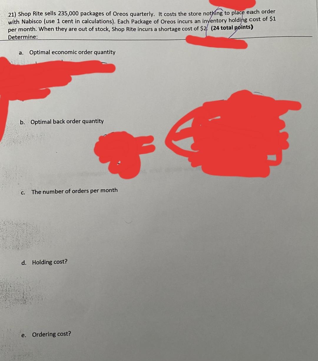 Solved please please solve all parts of this question | Chegg.com