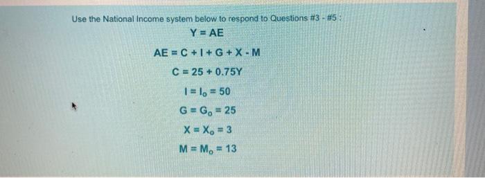 Solved Question 5 The Mpc In This Economy Is And The Mps Chegg Com