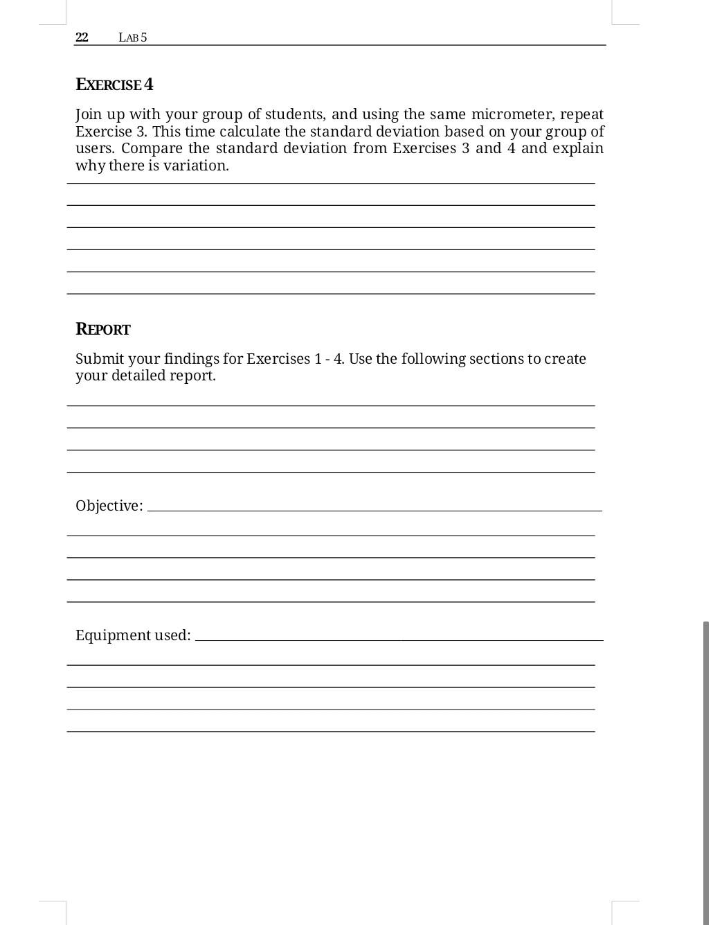 Solved Lab 2 Micrometer Instruments Prerequisite: Chapter 7, | Chegg.com